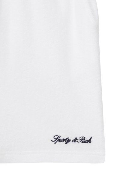 Хлопковые шорты SPORTY AND RICH, арт. SH066712326WH01, фото 3