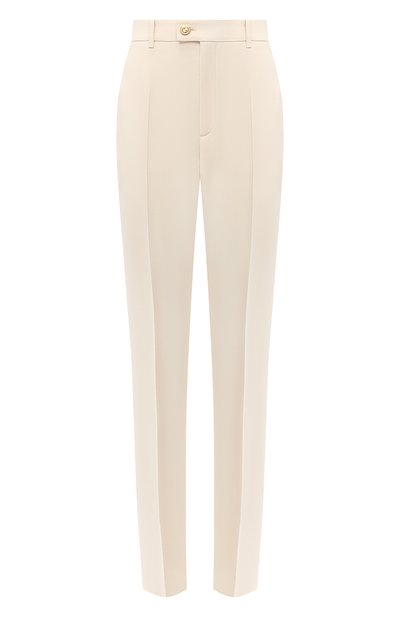 Женские брюки из шелка и шерсти GUCCI, арт. 627880/ZAD88