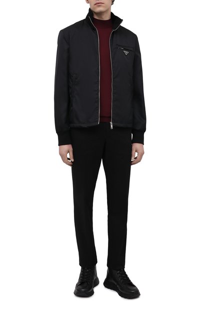 Кожаные кроссовки prax 01 PRADA, арт. 4T3580-3LEN-F0002-A000, фото 2