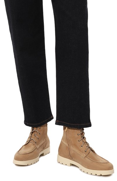 Замшевые ботинки SANTONI, арт. WTDG71045TIRSUMY, фото 3