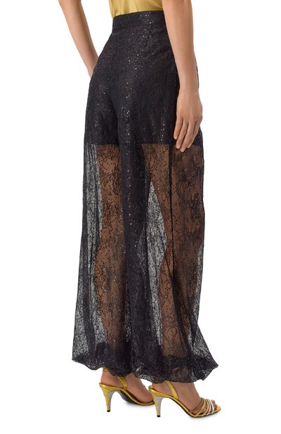 Брюки NINA RICCI черного цвета по цене 157500 руб., арт. 26PCPA022/PA0506, фото 4 Брюки NINA RICCI, арт. 26PCPA022/PA0506, фото 4