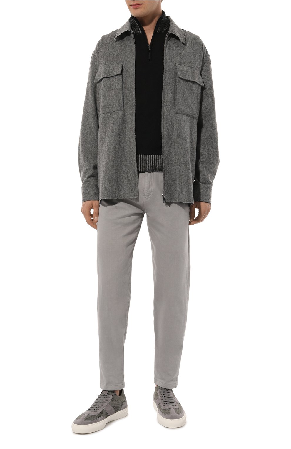 Шерстяной джемпер PAUL&SHARK черного цвета по цене 43600 руб., арт. 14311117, фото 2 Шерстяной джемпер PAUL&SHARK, арт. 14311117, фото 2