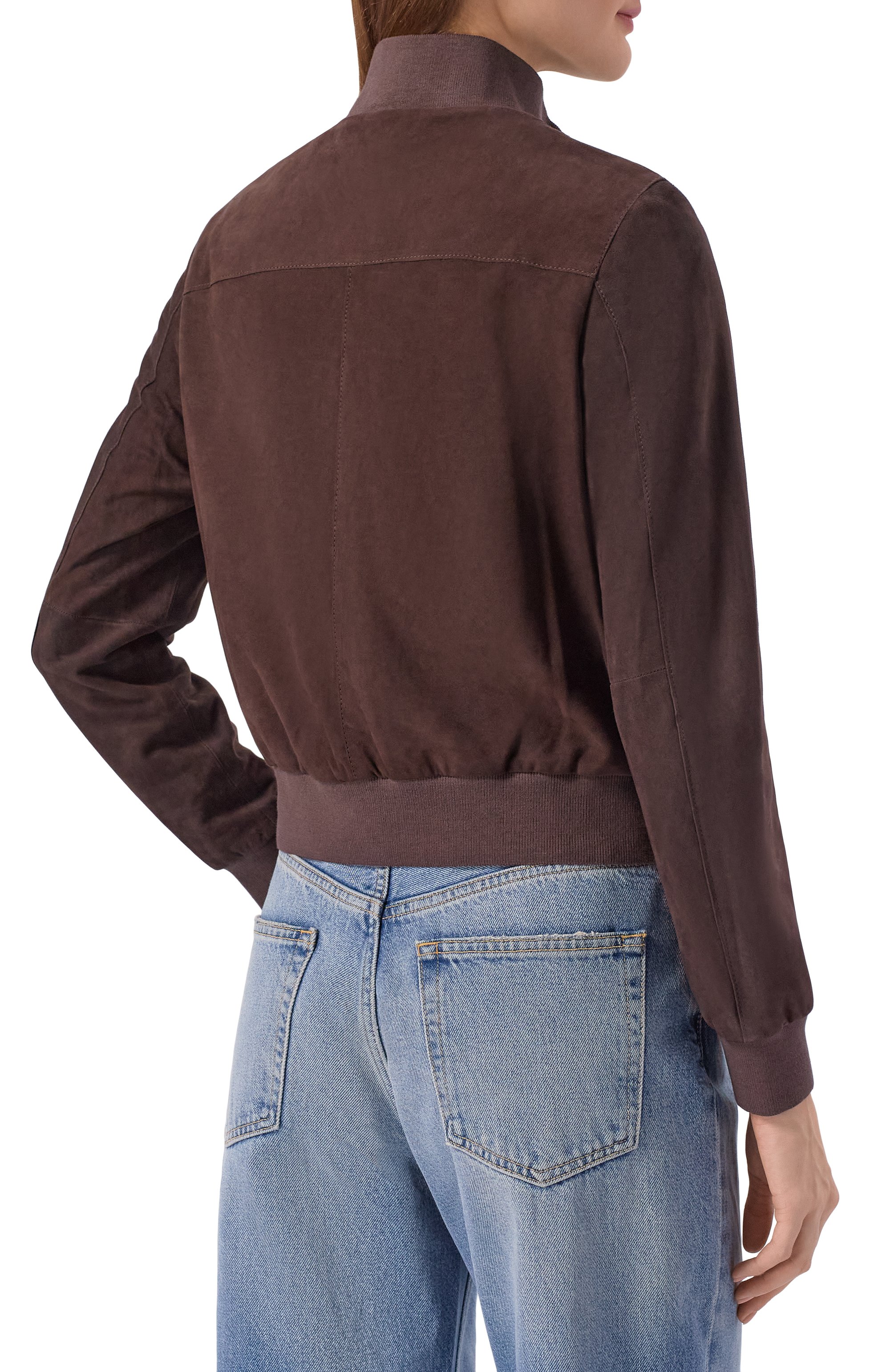 Замшевый бомбер natizza-ur MOORER, арт. NATIZZA-UR, фото 4