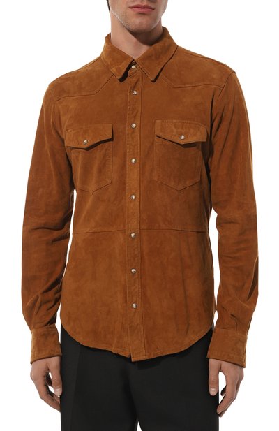 Замшевая рубашка L.B.M. 1911, арт. 2985/39000, фото 3