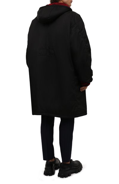 Плащ PRADA черного цвета по цене 520000 руб., арт. SGB896-1WQ8-F0002-212, фото 4 Плащ PRADA, арт. SGB896-1WQ8-F0002-212, фото 4