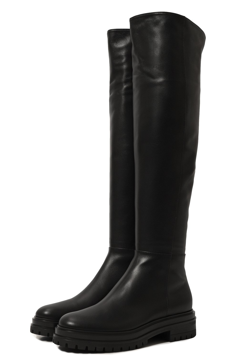 Кожаные ботфорты quinn GIANVITO ROSSI, ар�т. G80355.20G0M.VGINER0, фото 1