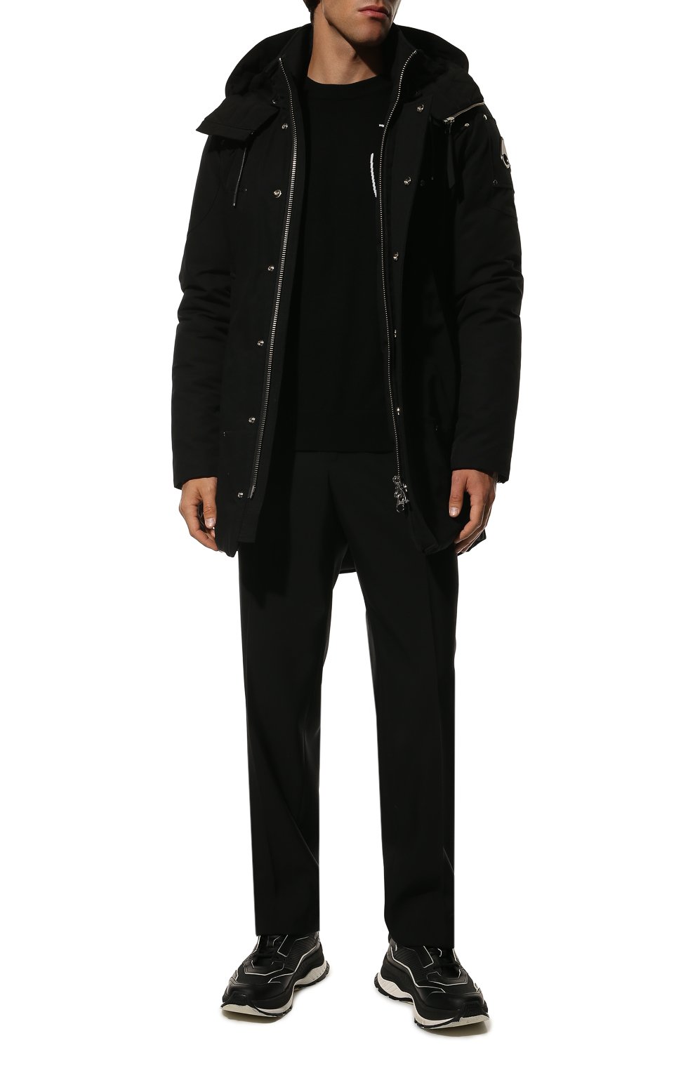 Пуховая парка MOOSE KNUCKLES черного цвета по цене 120000 руб., арт. M39MP261N, фото 2 Пуховая парка MOOSE KNUCKLES, арт. M39MP261N, фото 2