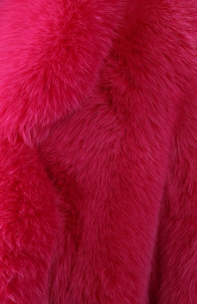 Шуба из меха песца BLANCHA, арт. 19121/100Z/15/SH0CKING, фото 5