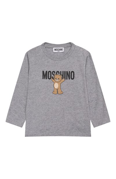 Хлопковый лонгслив MOSCHINO, арт. MU0019/LAA10, фото 1