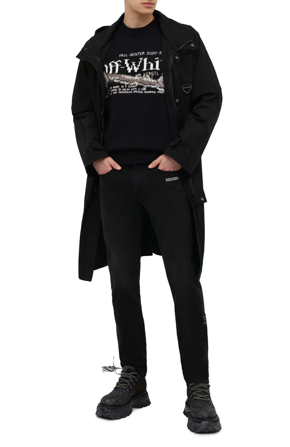 Свитер OFF-WHITE, арт. 0MHE054F20KNI0031001, фото 2