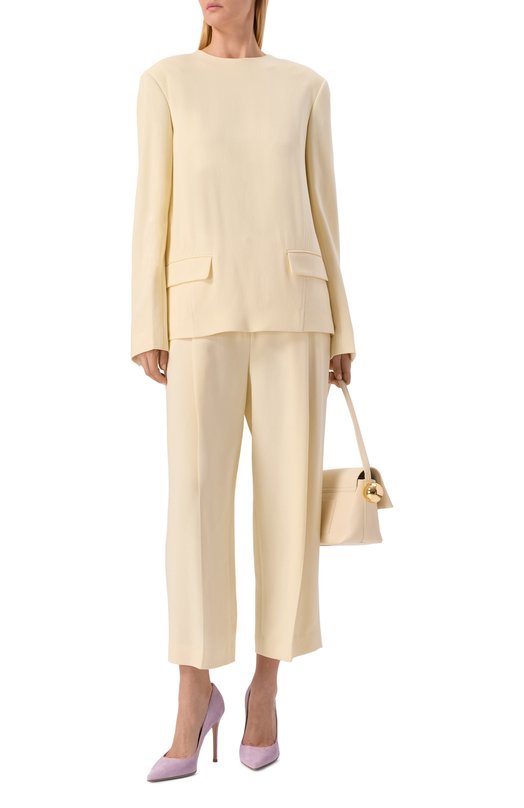 Замшевые туфли Gianvito 105 Gianvito Rossi G28470.15RIC.CAMLILE Сиреневый  G28470.15RIC.CAMLILE Фото 3