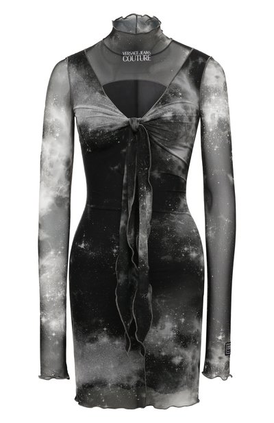 Женское платье VERSACE JEANS COUTURE, арт. 73HA0903-73DP903 TULLE ST PRINT SPACE/JS107