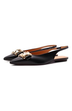 Кожаные балетки TOD’S, арт. XXW10K0FQ40BSS, фото 1