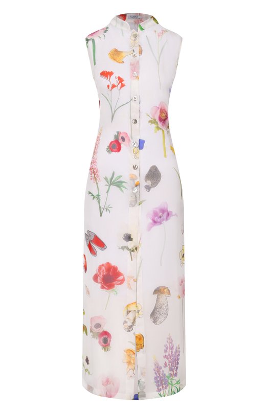 Шелковый топ YANINA T-3109B Белый T-3109B