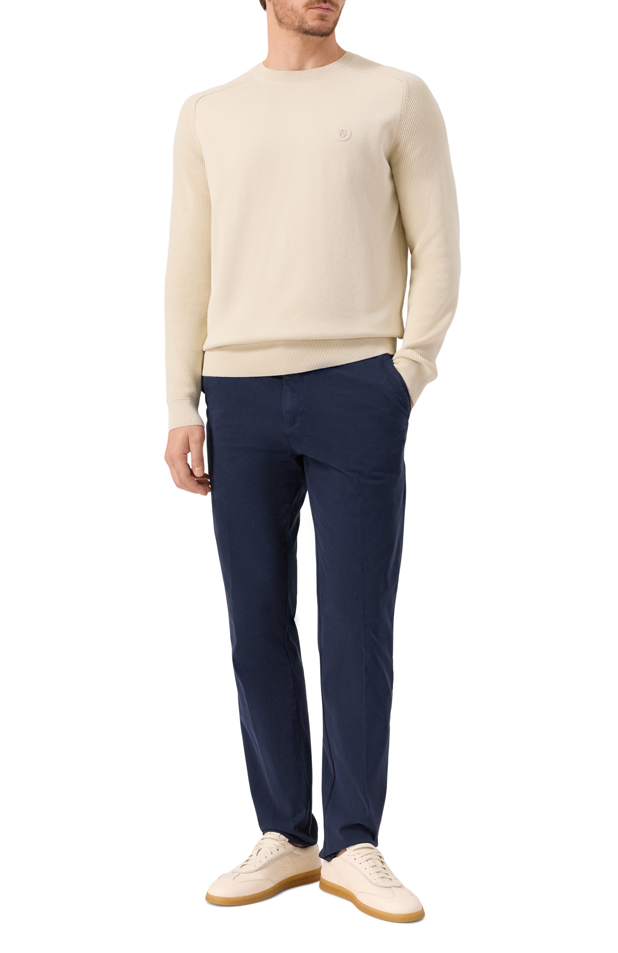 Хлопковые брюки BOSS, арт. 50543304, фото 2