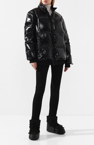 Комбинированные сапоги с внутренней отделкой из овчины INUIKII, арт. 70101-7, фото 2