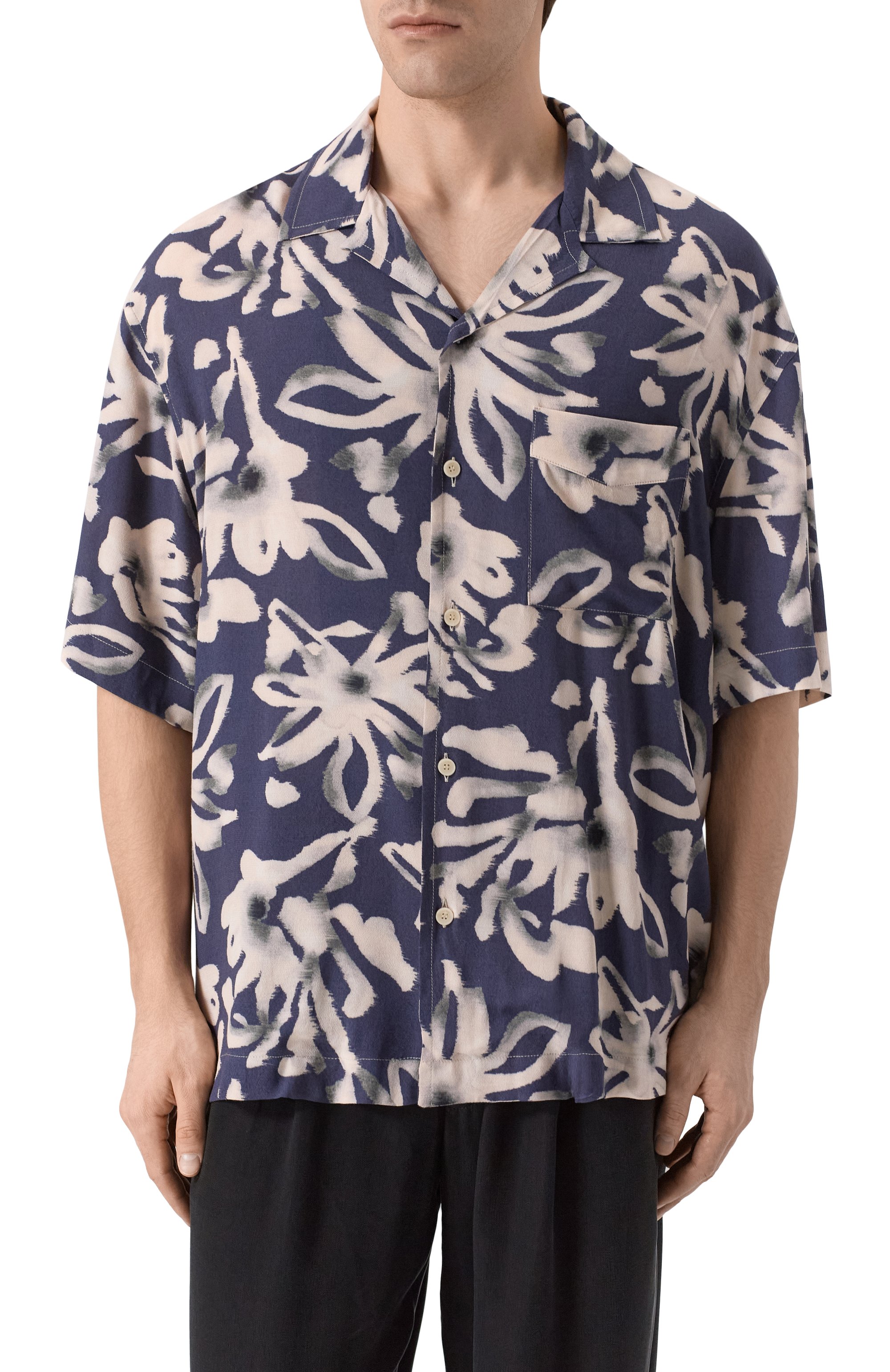 Рубашка из вискозы LANEUS, арт. S6LAMASI077, фото 3