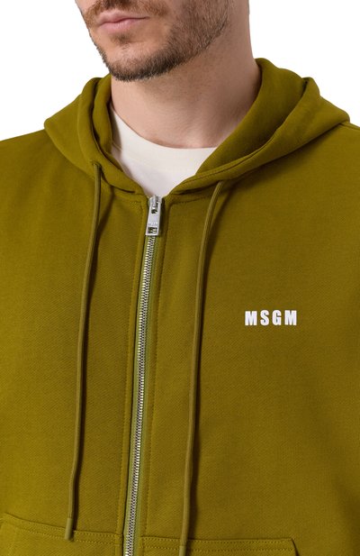 Хлопковая толстовка MSGM, арт. 3940MM507/257799, фото 5