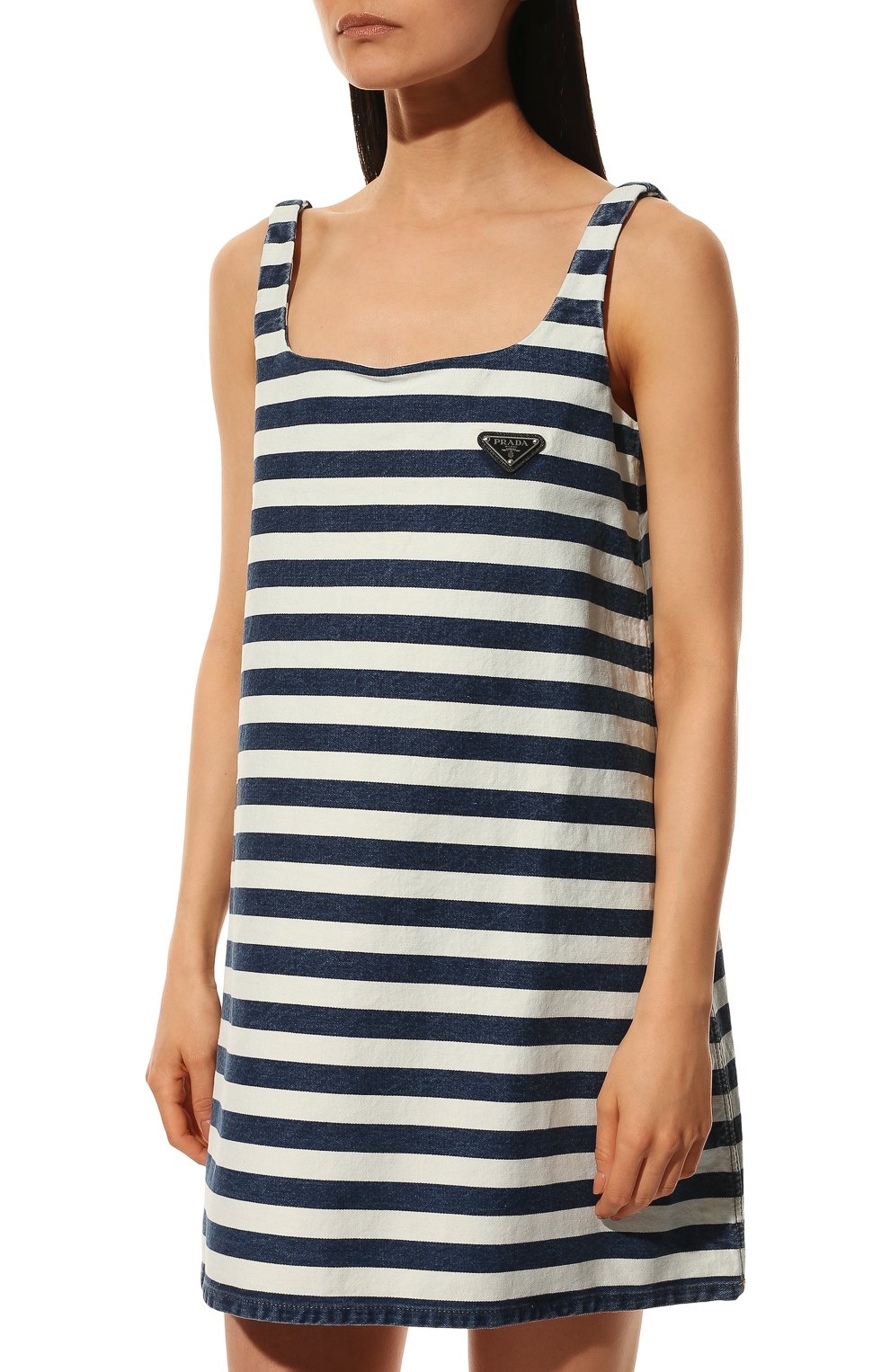 Джинсовое платье PRADA, арт. GFA122-10G2-F0008-212, фото 3