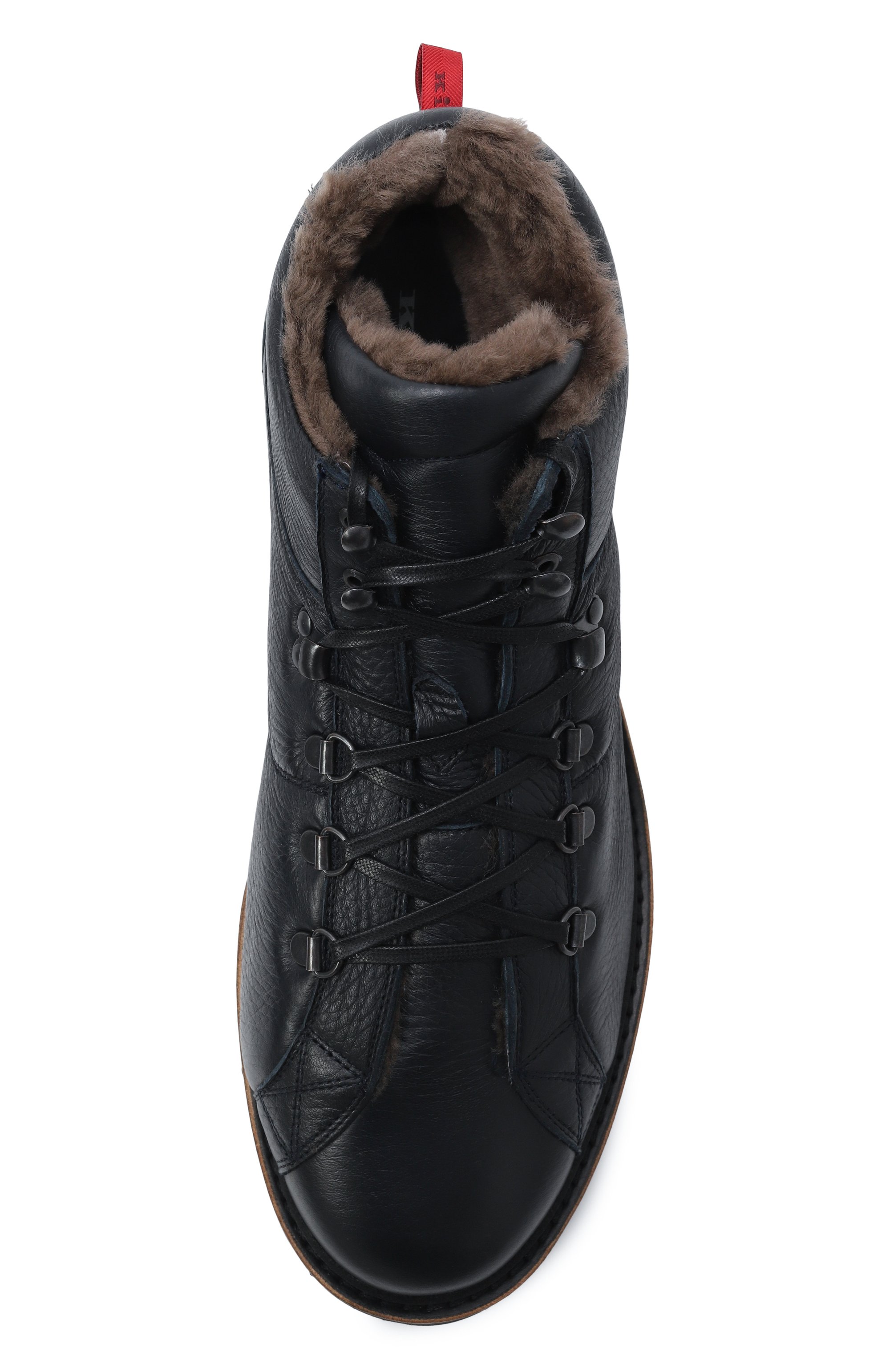 Кожаные ботинки KITON, арт. USSA175N0012602, фото 6