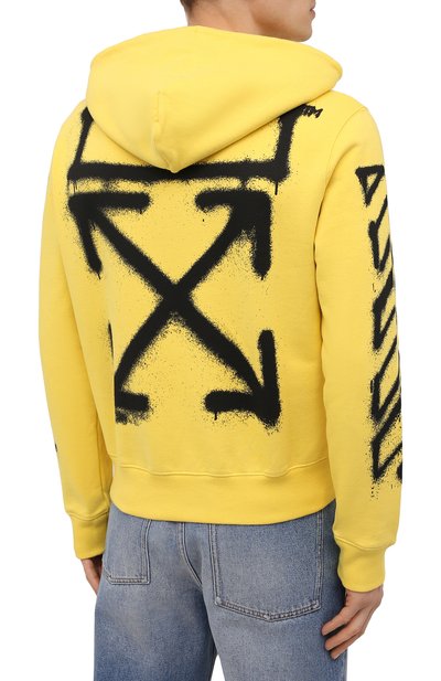 Хлопковое худи OFF-WHITE, арт. 0MBB034S21FLE004, фото 4