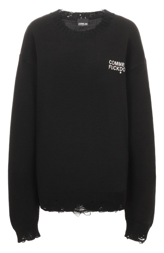 Пуловер Comme des Fuckdown CFABW01520 Чёрный CFABW01520