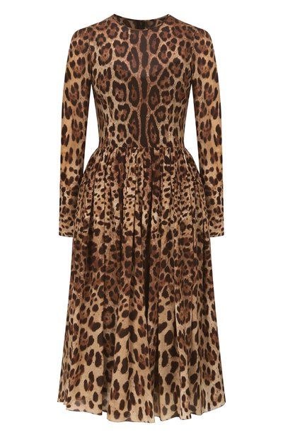 Женское шелковое платье DOLCE & GABBANA, арт. F6JGNT/FSA5N