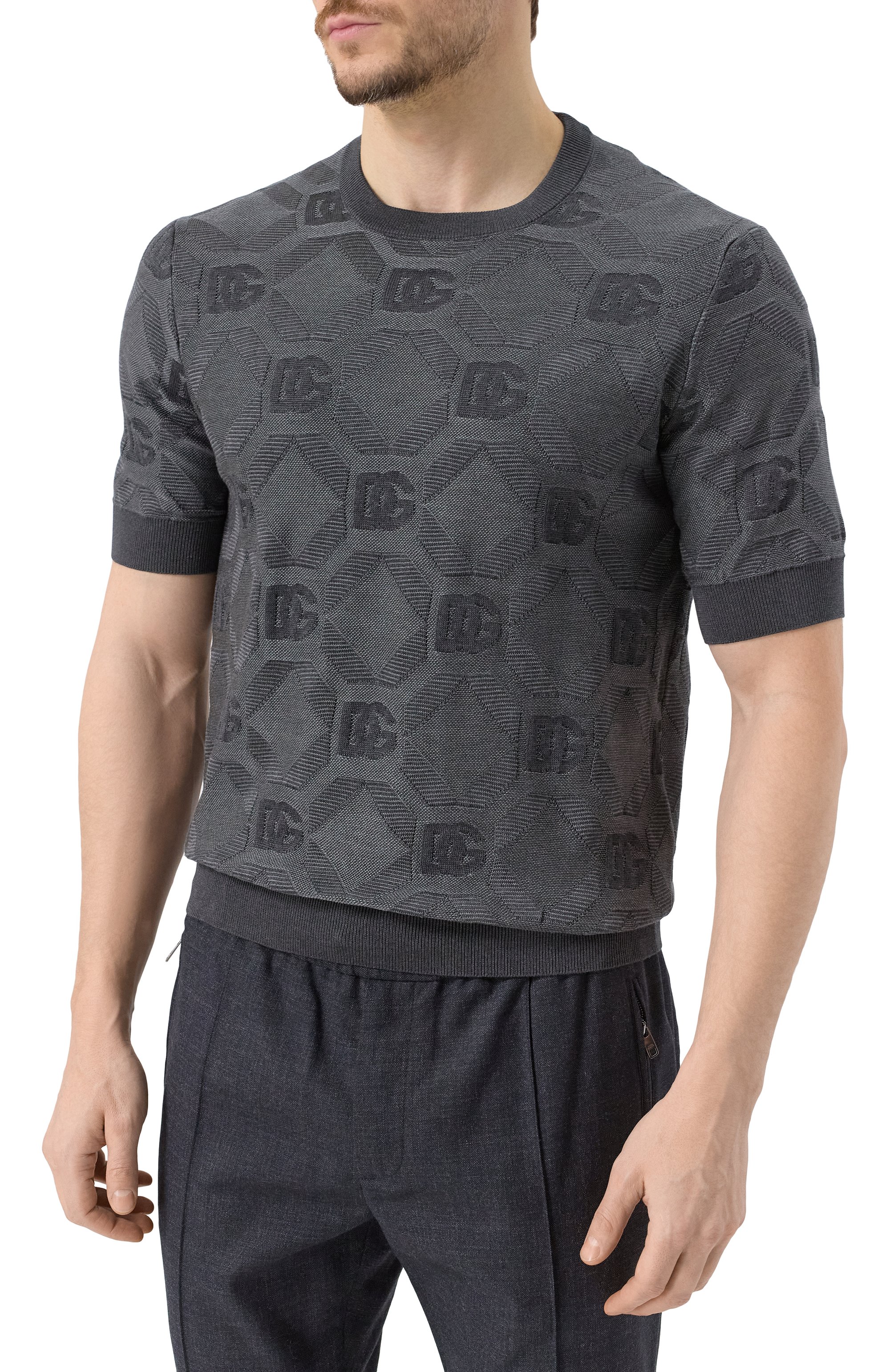 Шелковый джемпер DOLCE & GABBANA, арт. GXX03T/JBSK7, фото 3