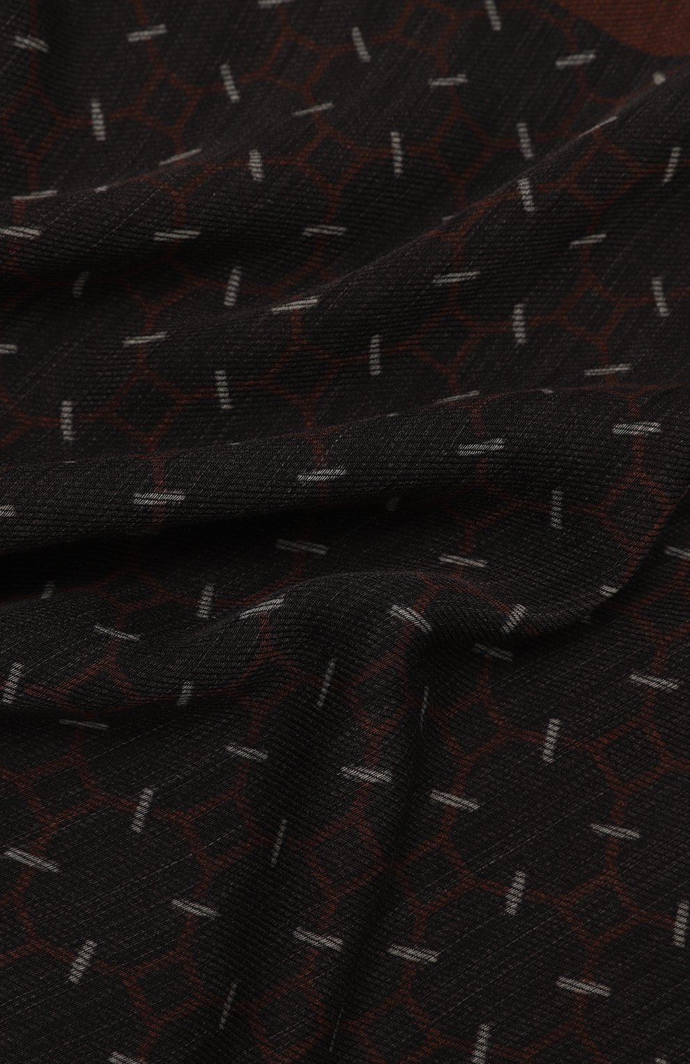 Шарф из шерсти и шелка CORNELIANI, арт. 92B345-3829021, фото 4