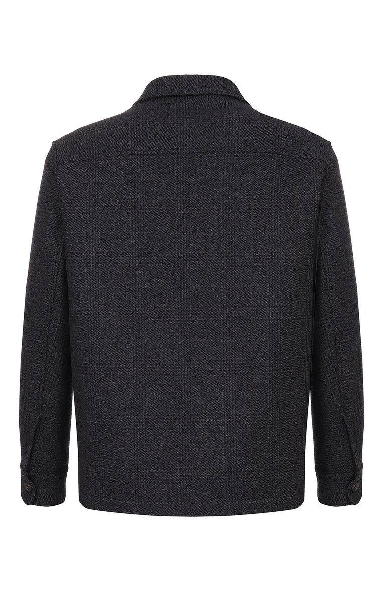 Куртка-рубашка из шерсти и кашемира AGNONA, арт. TD07U7S Y/D1Q02, фото 2