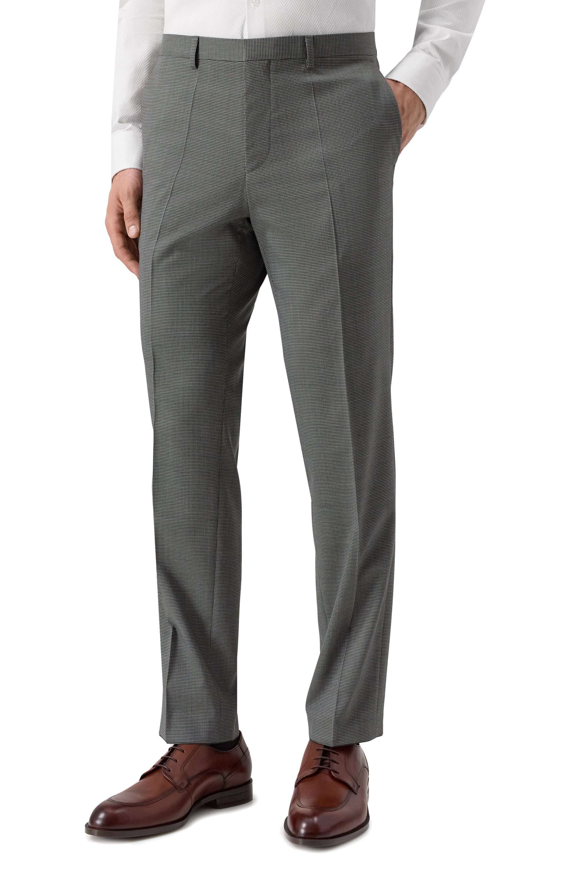 Костюм HUGO серого цвета по цене 69950 руб., арт. 50544684, фото 6 Костюм HUGO, арт. 50544684, фото 6