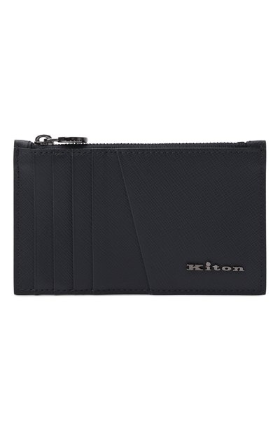 Мужской кожаный футляр для кредитных карт KITON, арт. UPEA009N01269