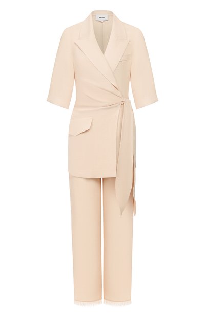 Женский комбинезон NANUSHKA, арт. ASTER0_CREME_TECH LINEN