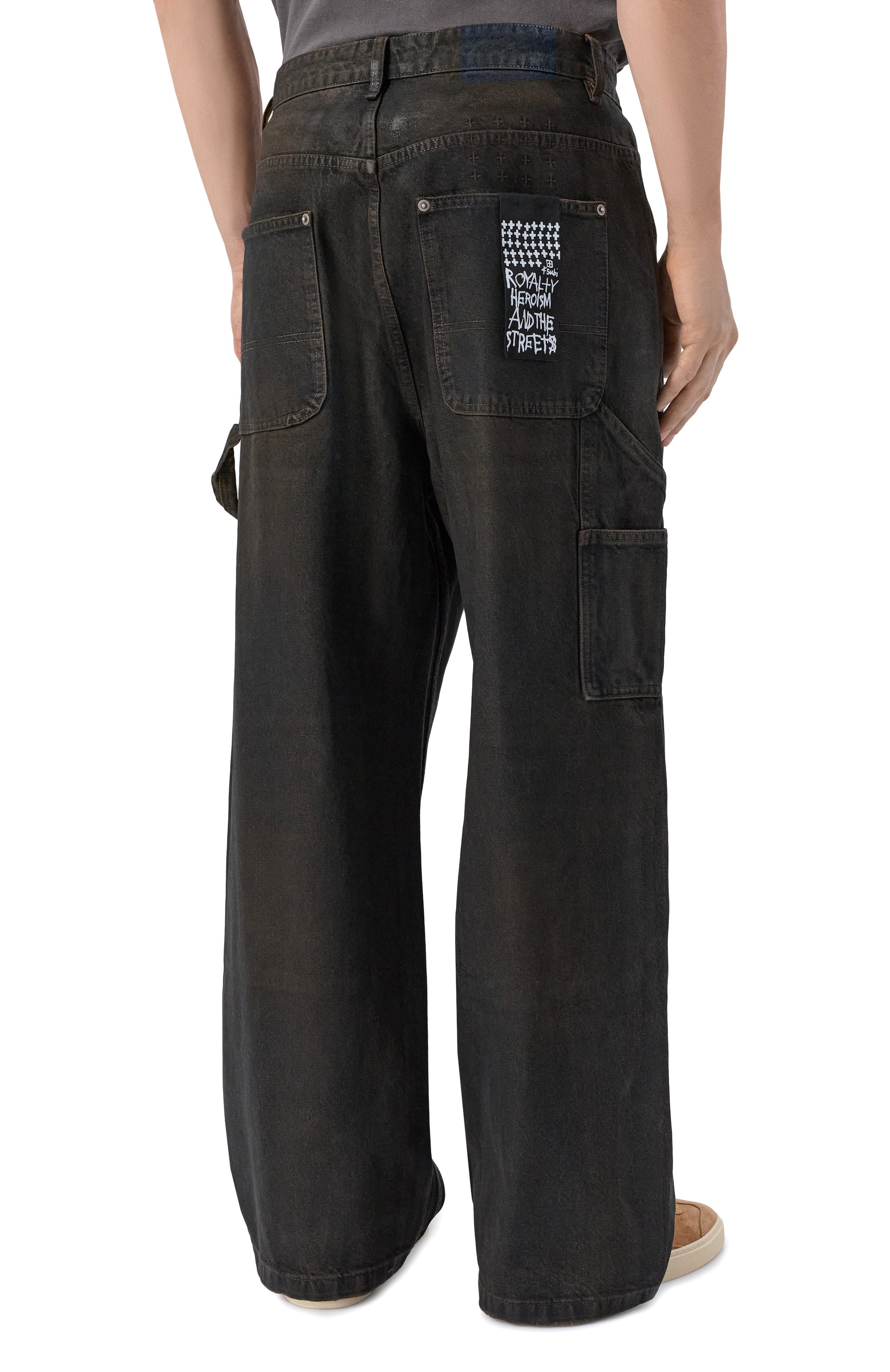 Джинсы maxx operator grease KSUBI темно-коричневого цвета по цене 38700 руб., арт. MPS26PA008, фото 4 Джинсы maxx operator grease KSUBI, арт. MPS26PA008, фото 4