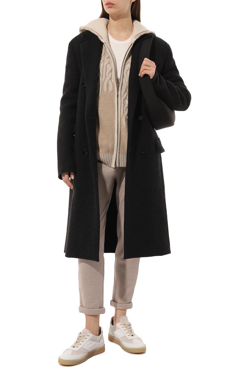 Кашемировый кардиган FREEAGE, арт. FWW1910419BG, фото 2