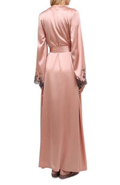 Шелковый халат I.D. SARRIERI, арт. L4871, фото 4