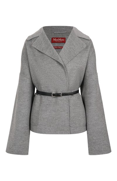 Женское полупальто из шерсти и кашемира MAX MARA STUDIO, арт. BLASY