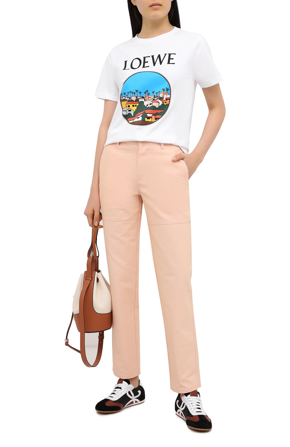 Хлопковая футболка LOEWE, арт. S897Y22X02, фото 2