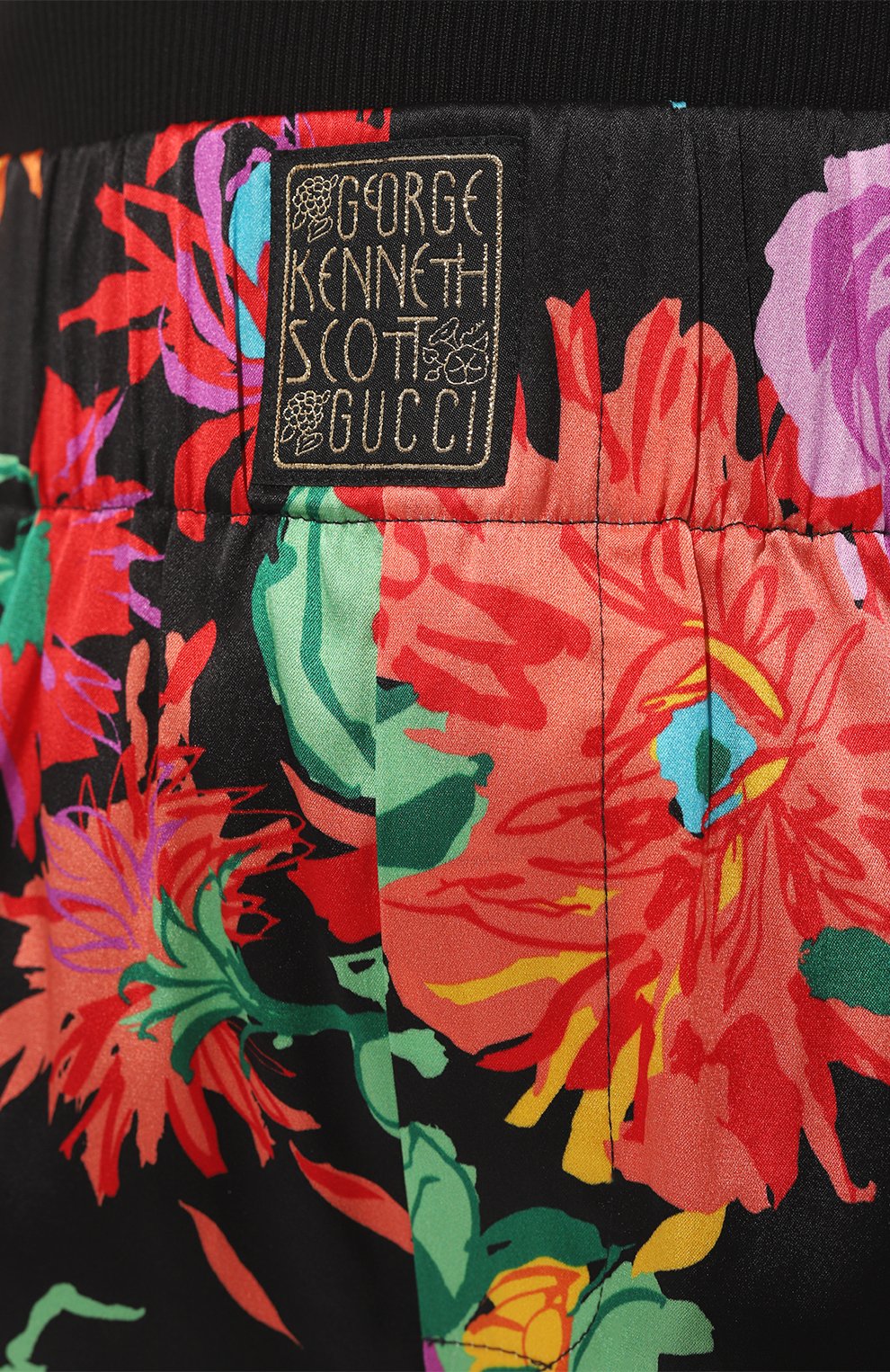 Шелковые шорты gucci x ken scott GUCCI, арт. 652686 XUACI, фото 5