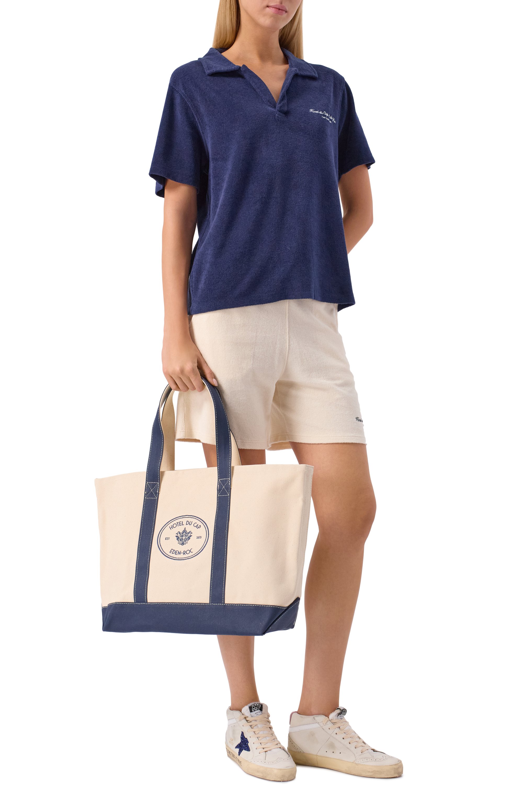 Сумка-тоут sporty & rich x hotel du cap-eden-roc SPORTY AND RICH, арт. BA00660673BE06, фото 7