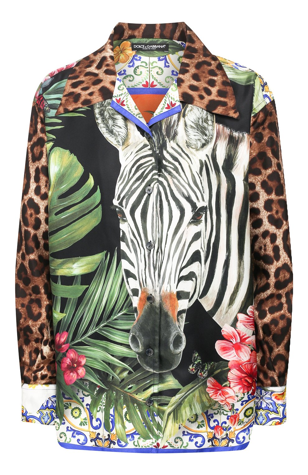 Шелковая блузка DOLCE & GABBANA, арт. F5N12T/GDV21, фото 1