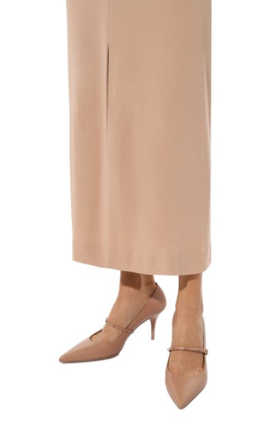 Кожаные туфли rockstud wispy VALENTINO, арт. 5W2S0JX8/SBQ, фото 3