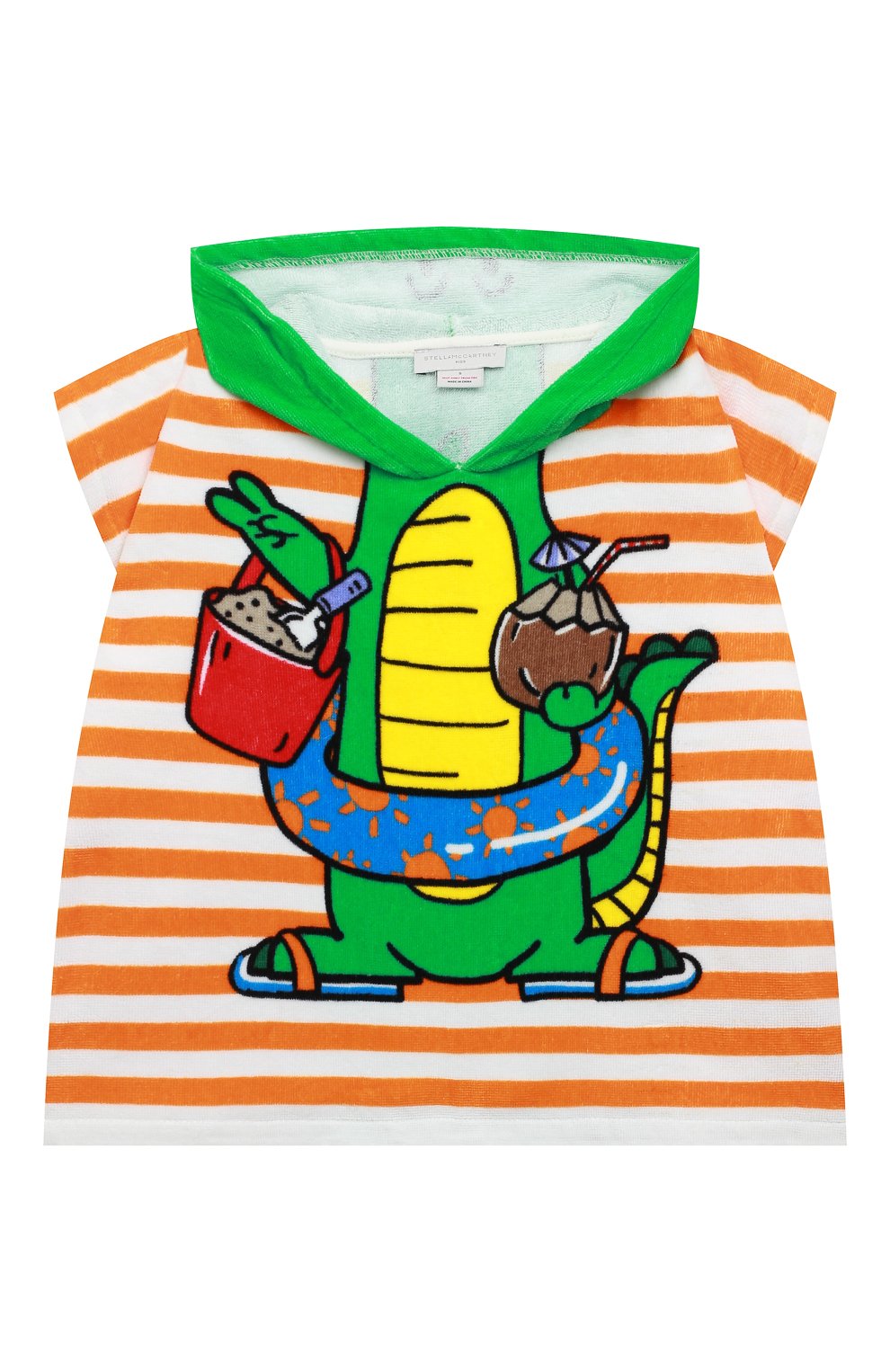 Хлопковое полотенце-пончо STELLA MCCARTNEY, арт. 8QCMG0, фото 1