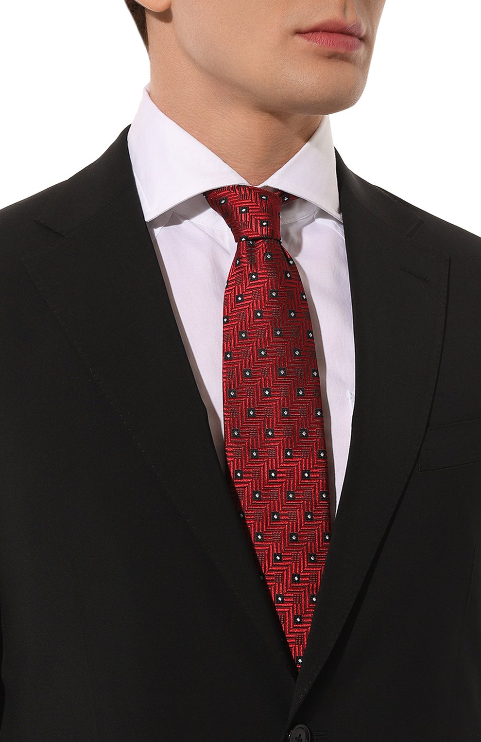 Шелковый галстук ZEGNA, арт. Z6E22TA6/1P8618, фото 2