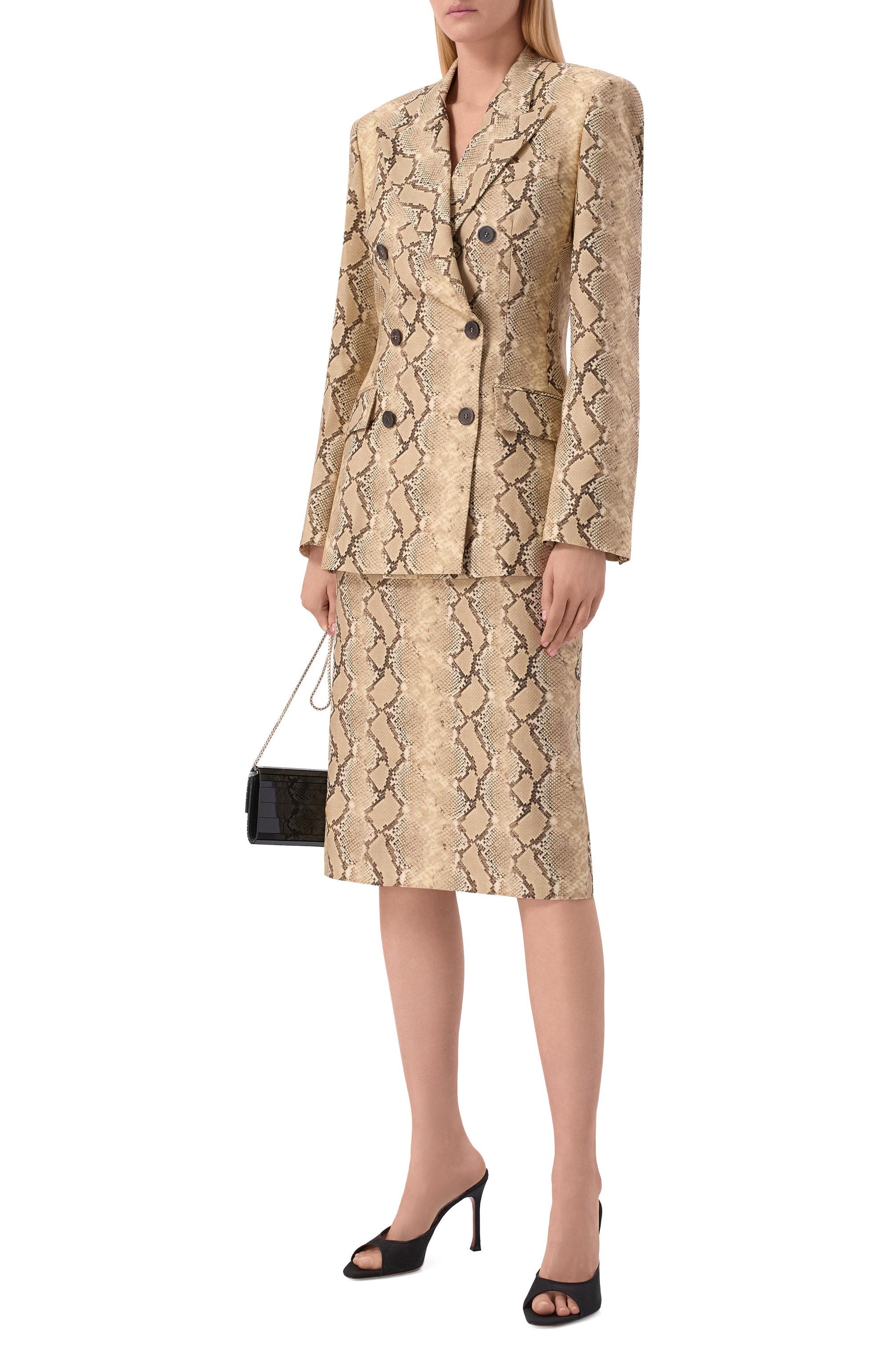 Шерстяная юбка ELIE SAAB, арт. SK286PS26/P0029, фото 2