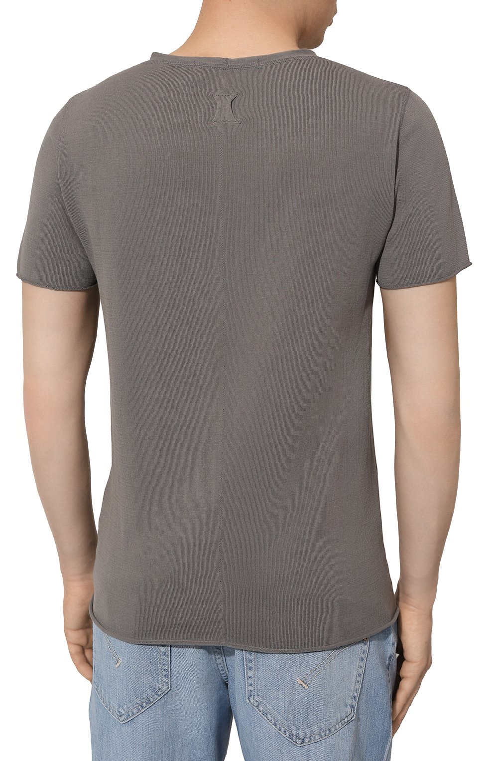 Хлопковая футболка HANNES ROETHER, арт. FY15R0RE.100, фото 4