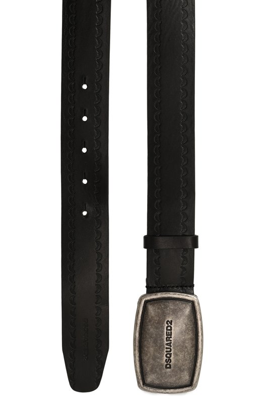 Кожаный ремень Dsquared2 BEM0532/12900001 Чёрный  BEM0532/12900001 Фото 3