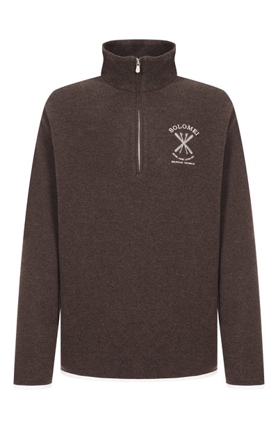 Мужской джемпер из кашемира и хлопка BRUNELLO CUCINELLI, арт. MM840KT60