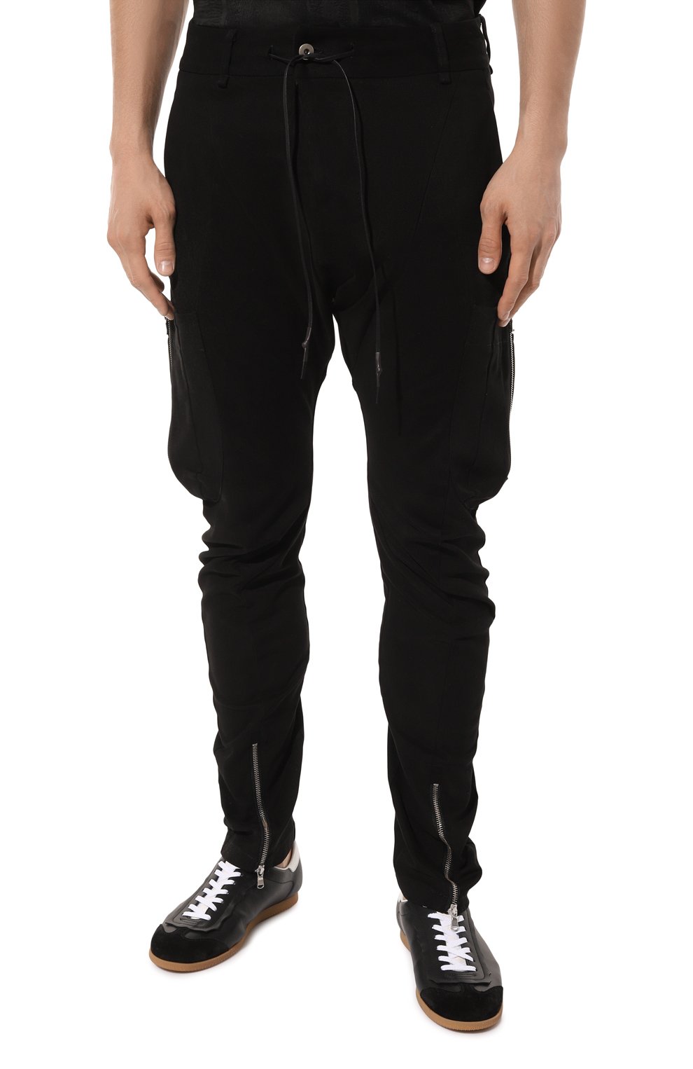 Хлопковые брюки-карго 139DEC, арт. PN364-BK, фото 3