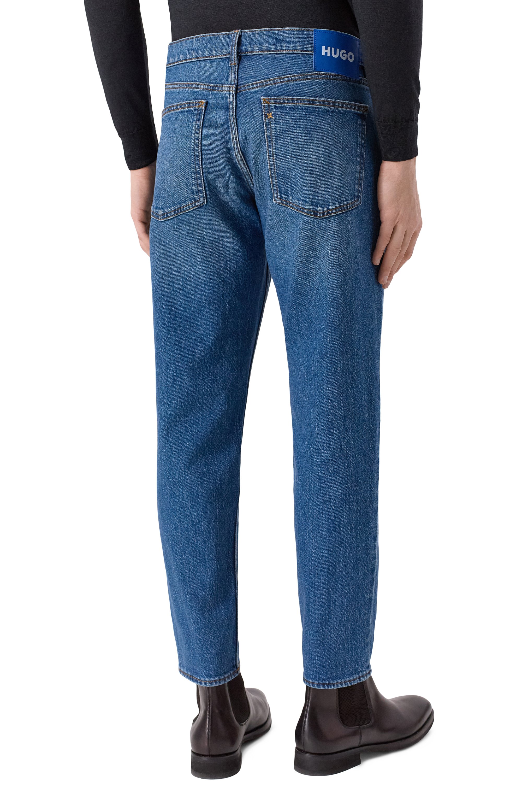 Джинсы brody HUGO BLUE синего цвета по цене 13600 руб., арт. 50547123, фото 4 Джинсы brody HUGO BLUE, арт. 50547123, фото 4